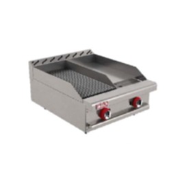 Asador Combianado + Plancha a Gas 1-ASR 1-G-MASTER DELTA