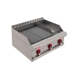 Asador Combianado + Plancha a Gas 2-ASR 1-G-MASTER DELTA