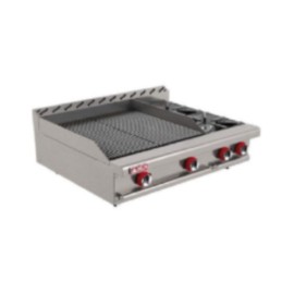 Asador Combianado + Plancha a Gas 2-ASR 2-Q-E-MASTER DELTA