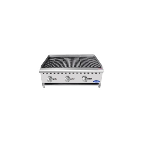 Asador gas, piedra 3 secciones: 0.9 m  ATCB-36 COOK RITE
