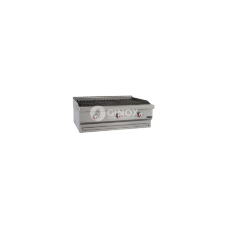 Asador Radiante a Gas con 3 Quemadores AG-3V-R DRAGO