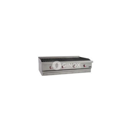 Asador Radiante a Gas con 4 Quemadores AG-4V-R DRAGO