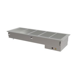 Baño María Eléctrico 5 Enteros DBM-511-S-W EDENOX