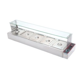 Baño María Eléctrico 5 Insertos Medios BN-B24 MIGSA