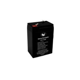 Batería recargable de plomo ácido, 6 V / 4 Ah. BAT-6VR RHINO