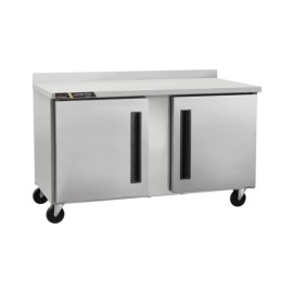 Congelador bajo barra 60”, puertas sólidas, mesa de trabajo, CLUC-60F-SD-WT CENTERLINE
