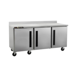 Congelador bajo barra 72”, puertas sólidas, mesa de trabajo CLUC-72F-SD-WT CENTERLINE