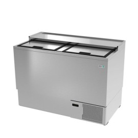 Congelador Botellero Glass Froster Acero Inoxidable 126 cm AGF-50-S ASBER