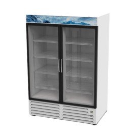 Congelador Comercial 2 Puertas de Cristal 37 Pies AFMD-37 ASBER