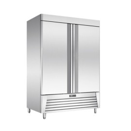 Congelador Industrial Vertical en Acero Inox. 2 Puertas Sólidas 47 Pies UR-54F-2 MIGSA