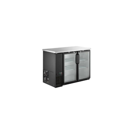 Contrabarra Refrigerada 2 Puertas de Cristal CBR-2PC-SS-02 ICEHAUS