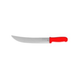 Cuchillo Bistecero Curvo 10” Color Rojo CABIC-10R RHINO