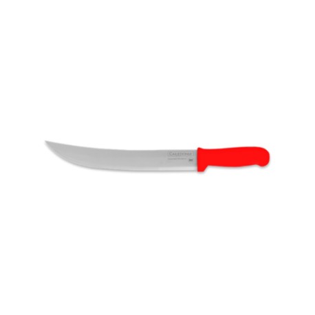 Cuchillo Bistecero Curvo 10” Color Rojo CABIC-10R RHINO