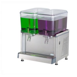 Dispensador de Bebidas Frías 2 Tazones CS2D16 CRATHCO