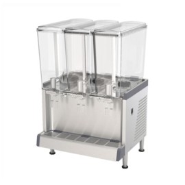 Dispensador de Bebidas Frías 3 Tazones CS3L16 CRATHCO