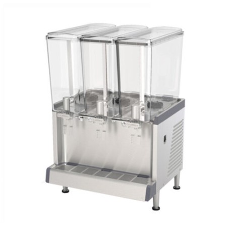 Dispensador de Bebidas Frías 3 Tazones CS3L16 CRATHCO