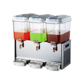 Enfriador 3 Tanques Tipo Fuente 18 Litros LYP-3X18 MIGSA