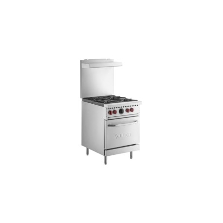 Estufa industrial 4 quemadores con horno SX24-4BP VULCAN