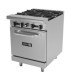 Estufa Industrial 4 Quemadores y Horno AER-4-24 ASBER