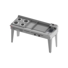 Estufa Múltiple + Asador + Plancha + Freidor Eléctrico EM-M-E-MASTER (Aquiles) DELTA