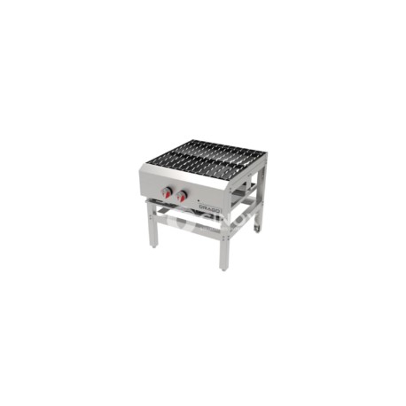 Estufón de 1 Sección en Acero Inoxidable EG-13 DRAGO