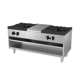 Estufón Industrial 2 Secciones Quemadores Concéntricos AESP-48-4 ASBER