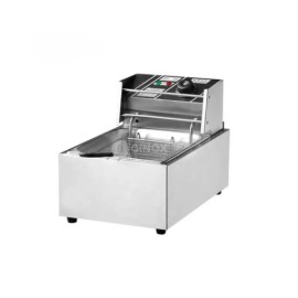 Freidora Eléctrica de Mesa 1 Tina 6 Litros MFE-6 MIGSA